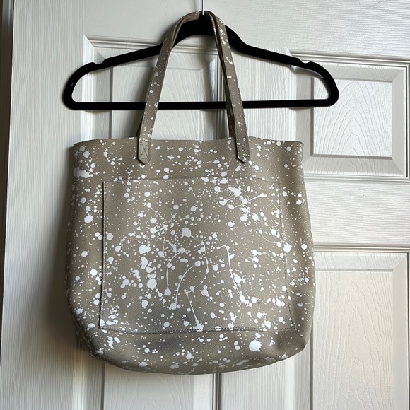 Madewell Handbags - Madewell Paint Splotch Leather Tote
